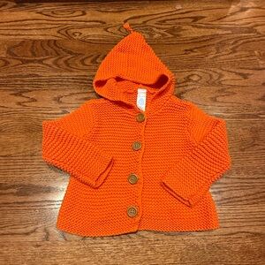 Stem Organic Cotton Hooded Sweater 6 Months